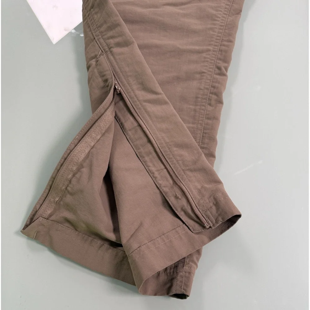 The North Face Convertable Cargo Pants Mens‎ M Khaki Straight Leg DadCore